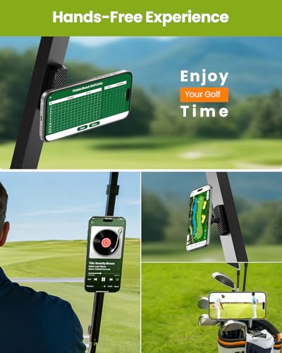 50% Off Magnetic Golf Cart Phone Holder - Secure Mount - Image 6