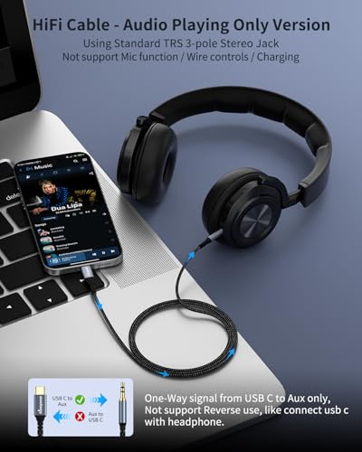 60% Off KOOPAO USB-C to 3.5mm Audio Cable - 6.6ft - Image 2