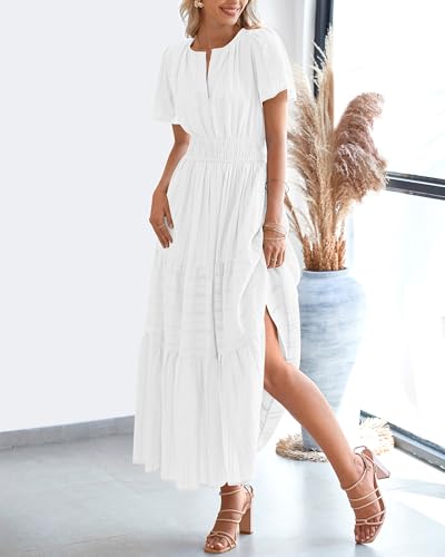 40% Off BTFBM Women's Lightweight Boho Maxi Dress - Image 6