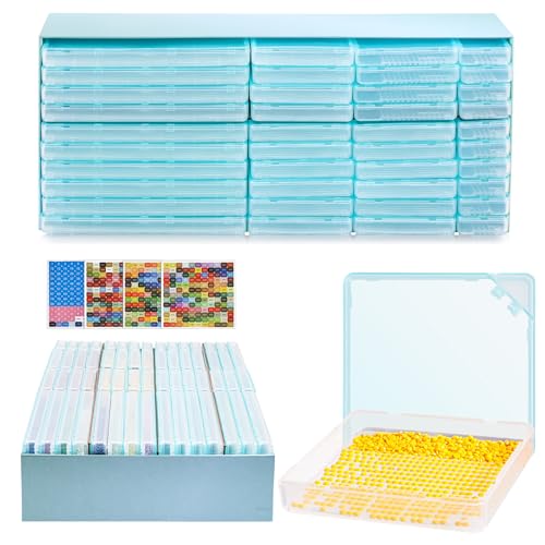 50% Off Caydo 60-Piece Diamond Art Storage Trays Kit