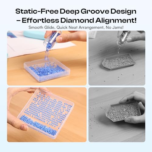 50% Off Caydo 60-Piece Diamond Art Storage Trays Kit - Image 5