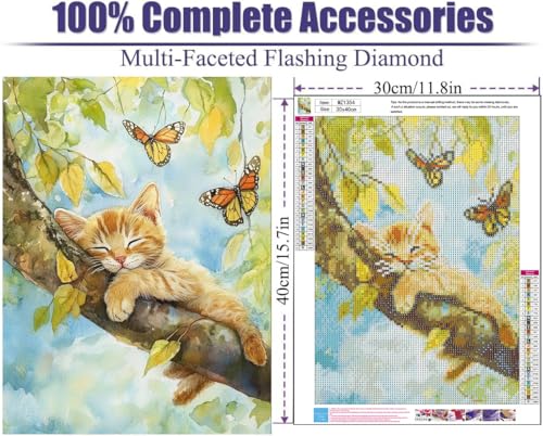 50% Off Ekuxom Cat Diamond Art Kit for Adults - Image 2