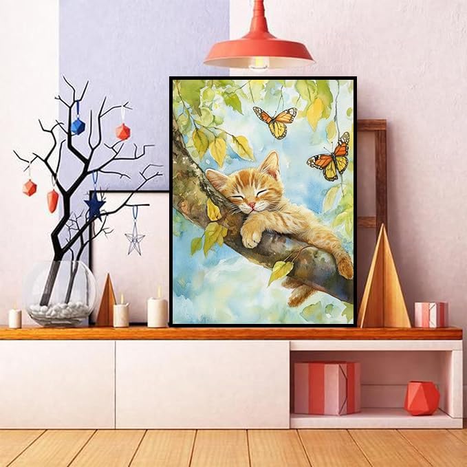 50% Off Ekuxom Cat Diamond Art Kit for Adults - Image 3