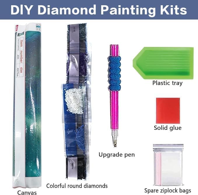 50% Off Ekuxom Cat Diamond Art Kit for Adults - Image 6
