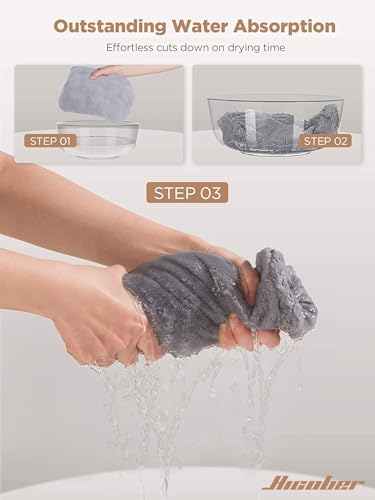 Save 58% on Hicober Microfiber Hair Towels (3-Pack) - Image 6