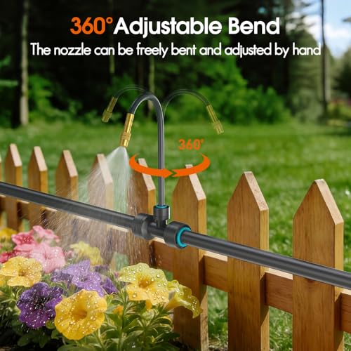 Save 40% on CyberOrd 360° Adjustable Drip Irrigation System Kit - Image 4