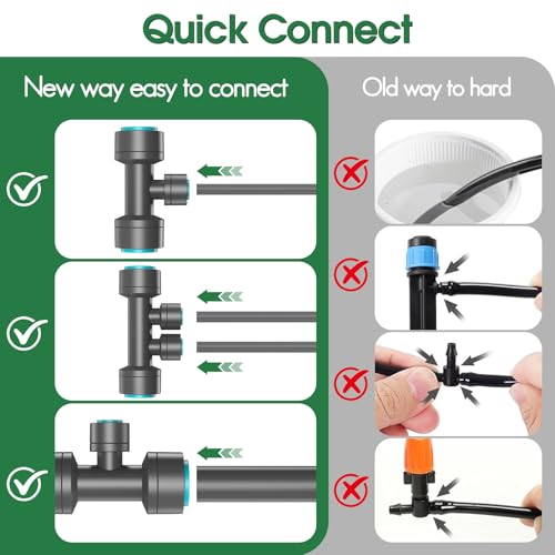 Save 40% on CyberOrd 360° Adjustable Drip Irrigation System Kit - Image 6