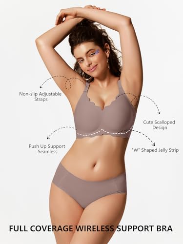 50% Off COCOMARTS Wireless Scalloped Bralettes with Code - Image 5