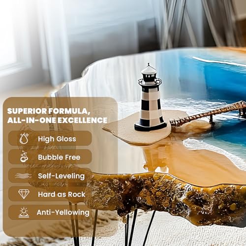 40% Off LEEYA RESIN Crystal Clear Epoxy Kit for DIY Crafts - Image 4