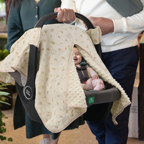 36% Off YOQIE 2-in-1 Baby Car Seat Cover & Canopy - Image 7