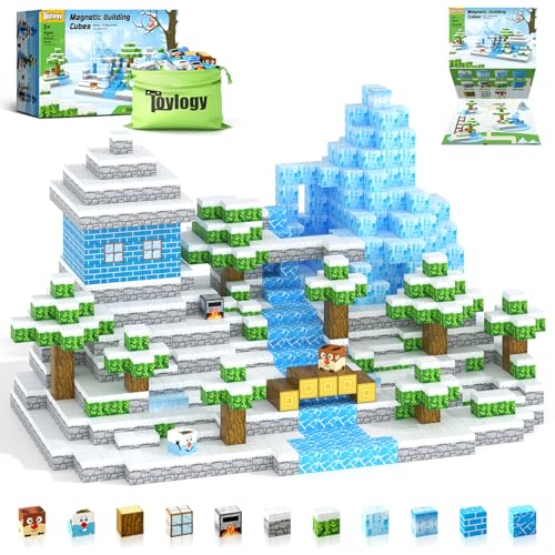 Save 44% on Magnetic Ice Castle Building Blocks for Kids