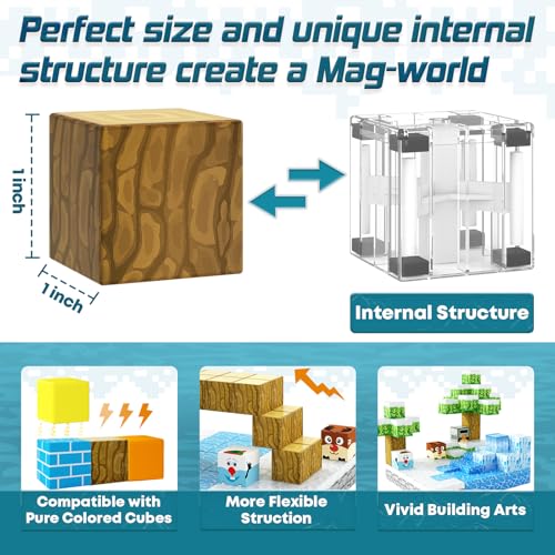 Save 44% on Magnetic Ice Castle Building Blocks for Kids - Image 4