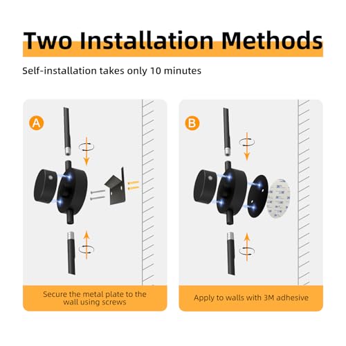 50% Off AHAWILL Wireless Dimmable Wall Sconces with Remote - Image 2