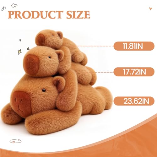 40% Off Weighted Capybara Plush Toy - Use Code PM76TRUE - Image 3