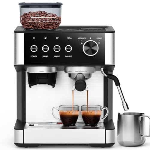 50% Off Joy Pebble All-in-One Espresso Machine with Grinder