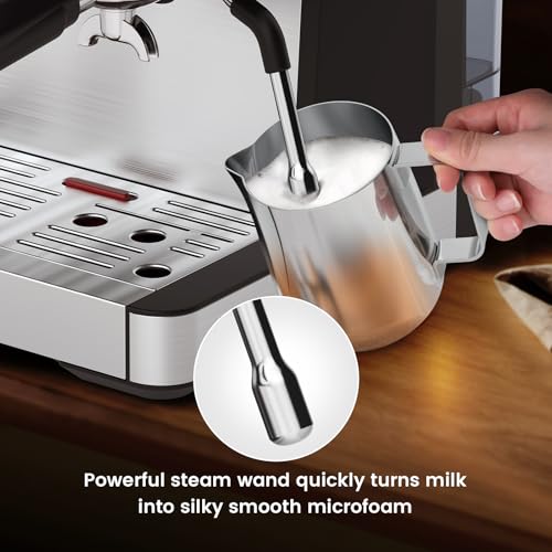 50% Off Joy Pebble All-in-One Espresso Machine with Grinder - Image 5