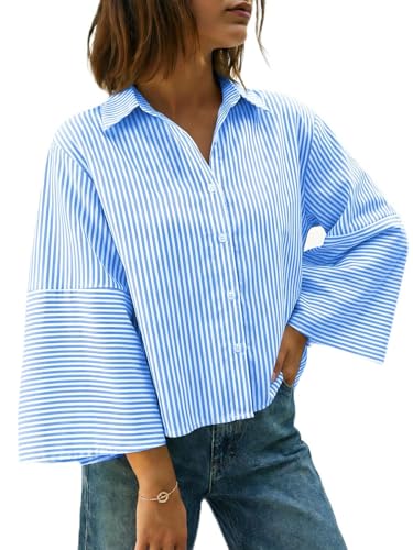 50% Off Cicy Bell Women's Bell Sleeve Blouse with Code HDLQK82U - Image 1