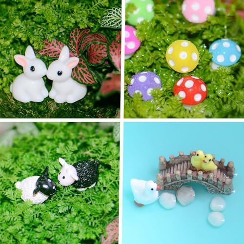50% Off Zealor 100-Piece Mini Fairy Garden Accessories Kit - Image 7