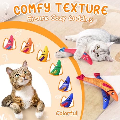 Save 36% on 6-Pack Interactive Catnip Toys with Sound - Image 6
