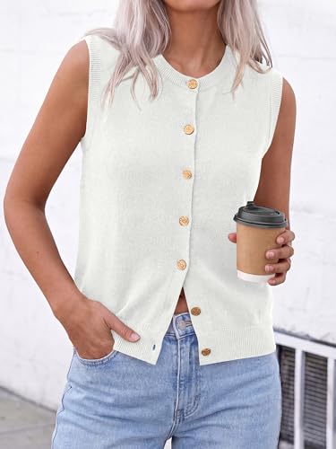 45% Off BTFBM Women's Casual Knit Sweater Vest - Image 2