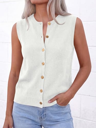 45% Off BTFBM Women's Casual Knit Sweater Vest - Image 5