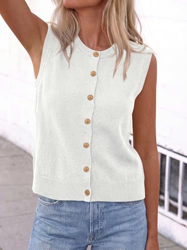 45% Off BTFBM Women's Casual Knit Sweater Vest - Image 6