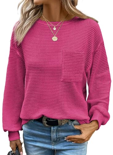 50% Off Dokotoo Women's Waffle Knit Tops & Crewneck Shirts