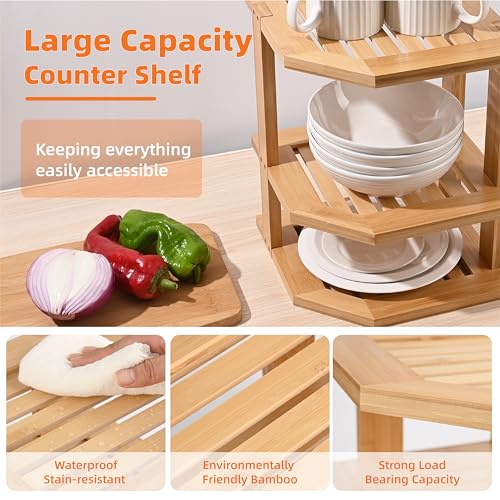 50% Off Bamboo Kitchen Cabinet Organizer with Code - Image 2