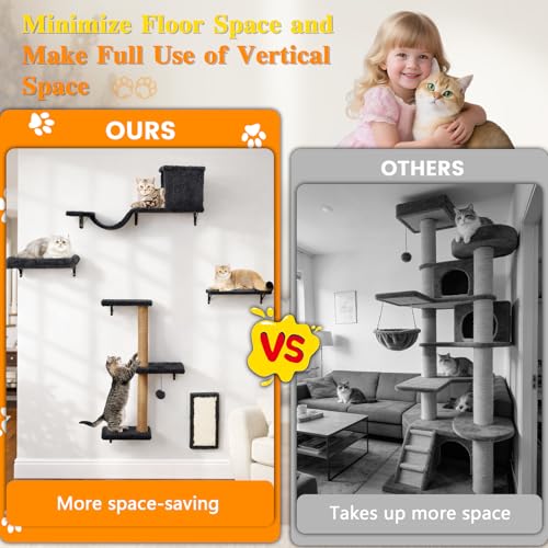 40% Off 5-in-1 Cat Wall Shelves with Code 9XMPT8TV - Image 4