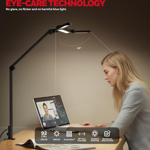40% Off Honeywell Wide LED Desk Lamp with Code AJU6VPDZ - Image 2