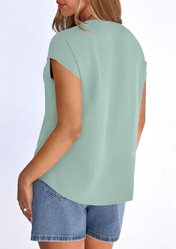 Save 40% on PRETTYGARDEN Boho Lace Trim Blouse for Women - Image 4