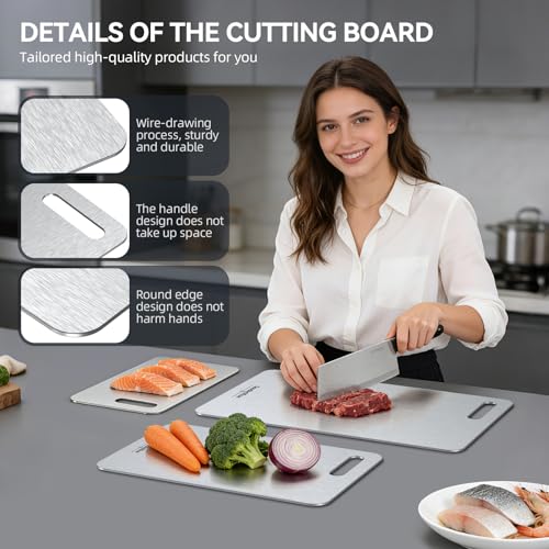50% Off Titanium Cutting Board Set with Code 2S7CZJPQ - Image 3