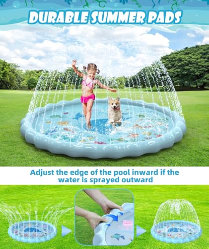 50% Off EPN Extra Large Splash Pad for Kids Summer Fun - Image 5
