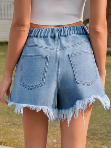 40% Off Tankaneo Women's Stretchy Denim Shorts with Code - Image 3