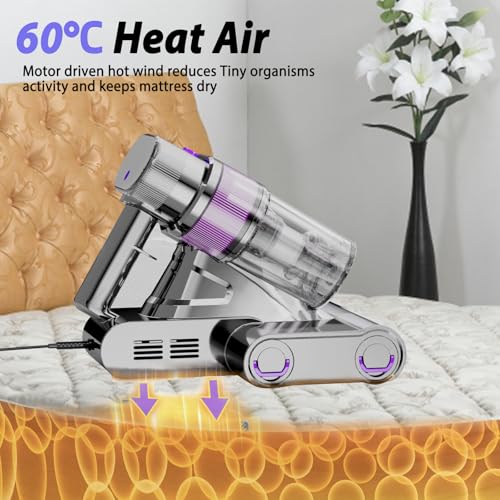 50% Off STRCEAT Mattress Vacuum with UV-C Light & Heat - Image 3