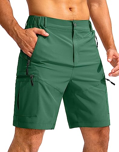 50% Off Pudolla Men's Lightweight Hiking Cargo Shorts