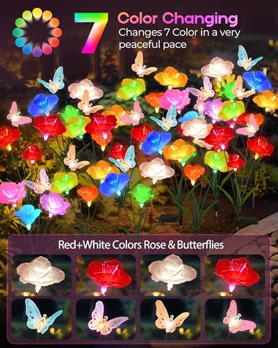 50% Off Solar Butterfly Garden Lights - 2 Pack - Image 3