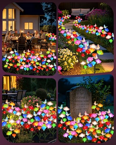 50% Off Solar Butterfly Garden Lights - 2 Pack - Image 4