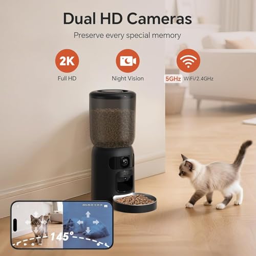 55% Off Smart Automatic Pet Feeder with Camera & App Control - Image 2