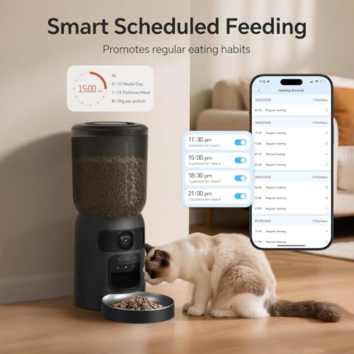 55% Off Smart Automatic Pet Feeder with Camera & App Control - Image 3