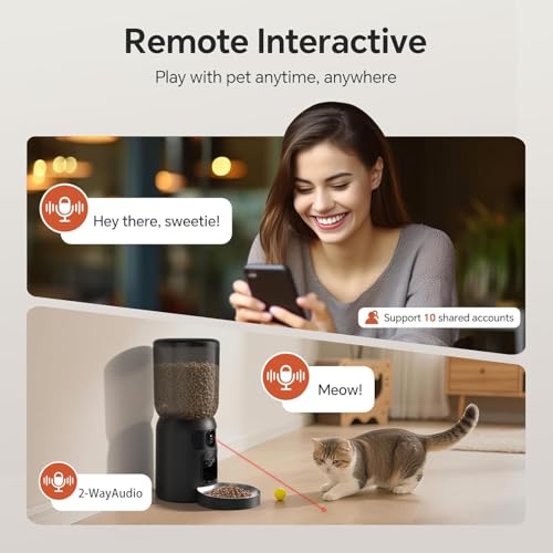 55% Off Smart Automatic Pet Feeder with Camera & App Control - Image 4