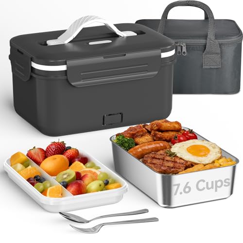 50% Off Vabaso Cordless Electric Heated Lunch Box - Image 1