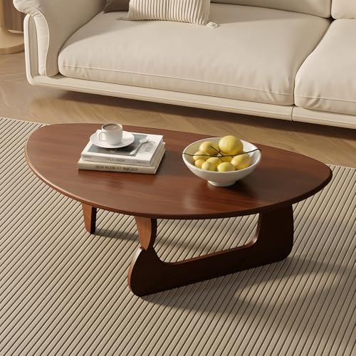 31% Off SoulNest Mid Century Walnut Coffee Table for Small Spaces - Image 1