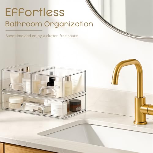 Save 28% on Criusia 3-Pack Clear Acrylic Storage Drawers - Image 5