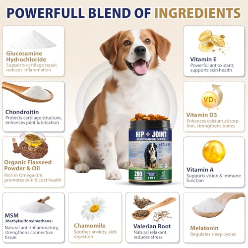 50% Off Tciika Hip & Joint Calming Chews for Dogs - Image 5