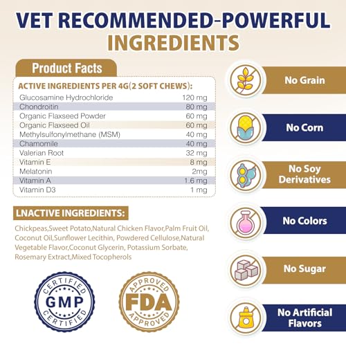 50% Off Tciika Hip & Joint Calming Chews for Dogs - Image 7