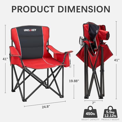 50% Off Unisakey Oversized Camping Chair with Code FNC73VQV - Image 3