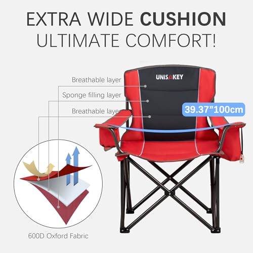 50% Off Unisakey Oversized Camping Chair with Code FNC73VQV - Image 6
