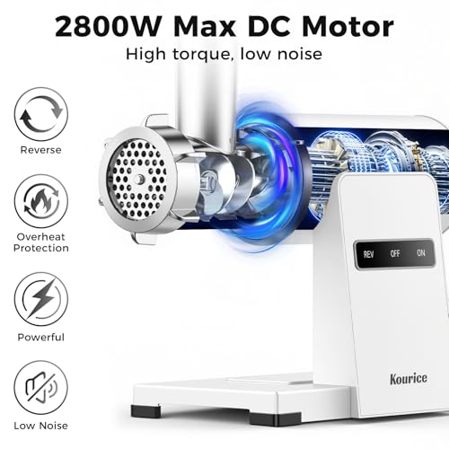 40% Off Kourice Electric Meat Grinder with Sausage Kit - Image 2