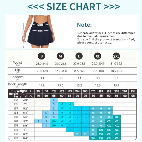 50% Off bpbtti Women's Crossover Tennis Skirt with Pockets - Image 6
